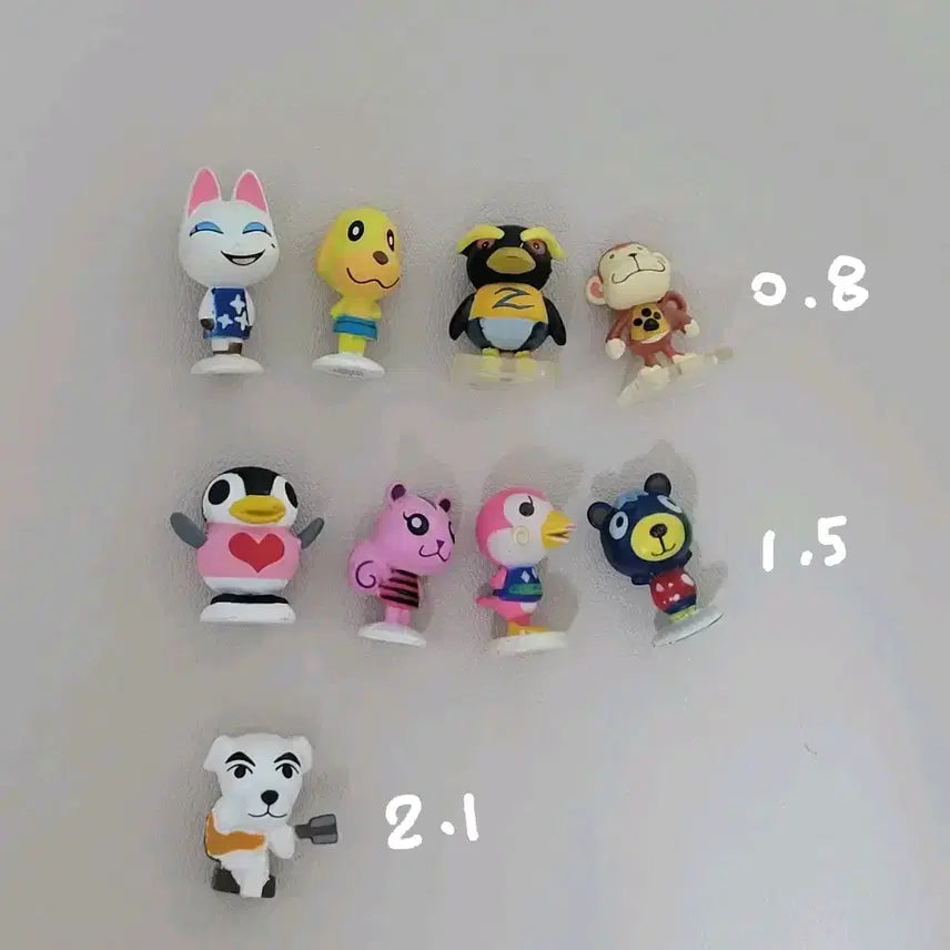 [BUNJANG] Animal Crossing Classic Villager Figures / 동물의숲 숲을만들자 고전 주민 피규어