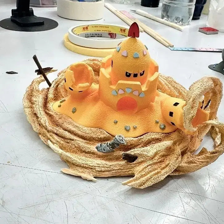 [BUNJANG] ZXZ Studio Sand Castle Figure / 포켓몬레진 스케일월드 zxz모래성이당 팝니다.
