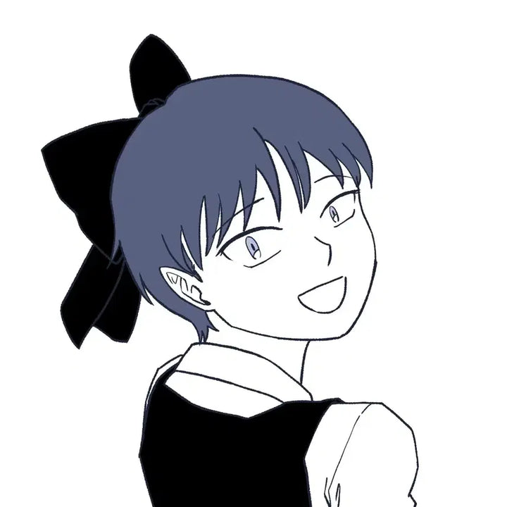 [BUNJANG] Black and White Bust to Chest Illustration Commission / 흑백 그림 커미션