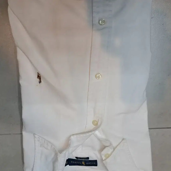 [BUNJANG] Polo Ralph Lauren Classic Fit White Shirt / 폴로 랄프로렌 클래식핏 화이트 셔츠