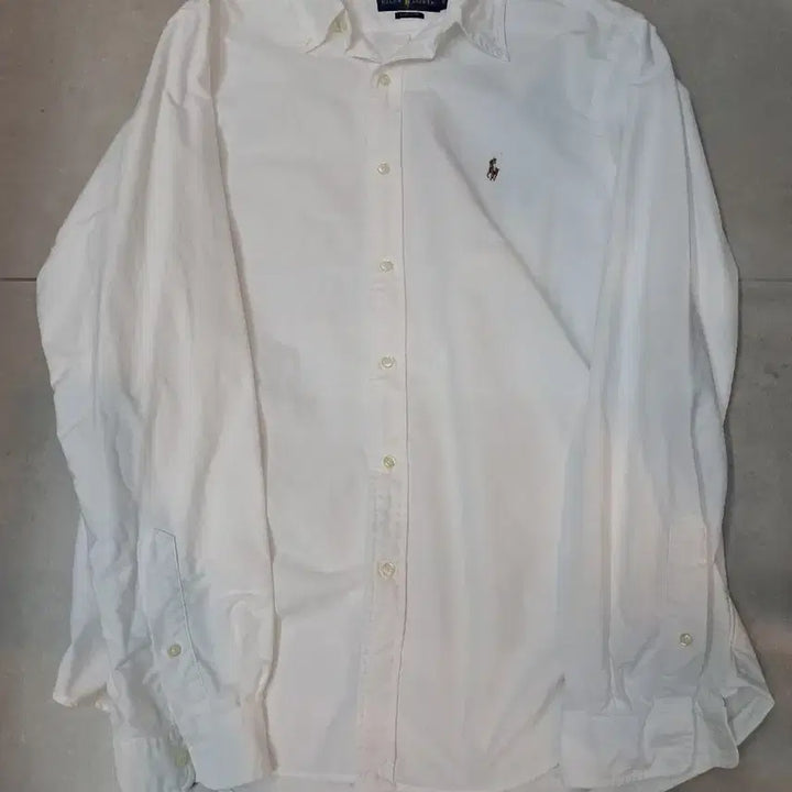 [BUNJANG] Polo Ralph Lauren Classic Fit White Shirt / 폴로 랄프로렌 클래식핏 화이트 셔츠