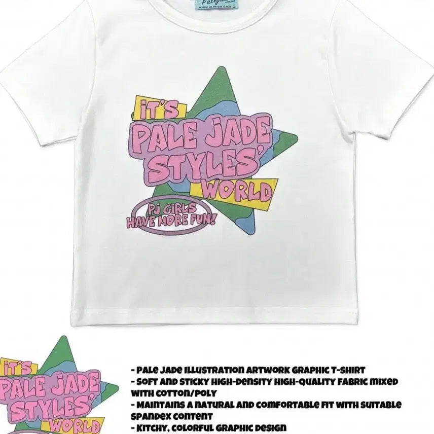 [BUNJANG] Fadedintoyou World Graphic Short Sleeve T-Shirt / 페일제이드 월드 그래픽 반팔 티셔츠