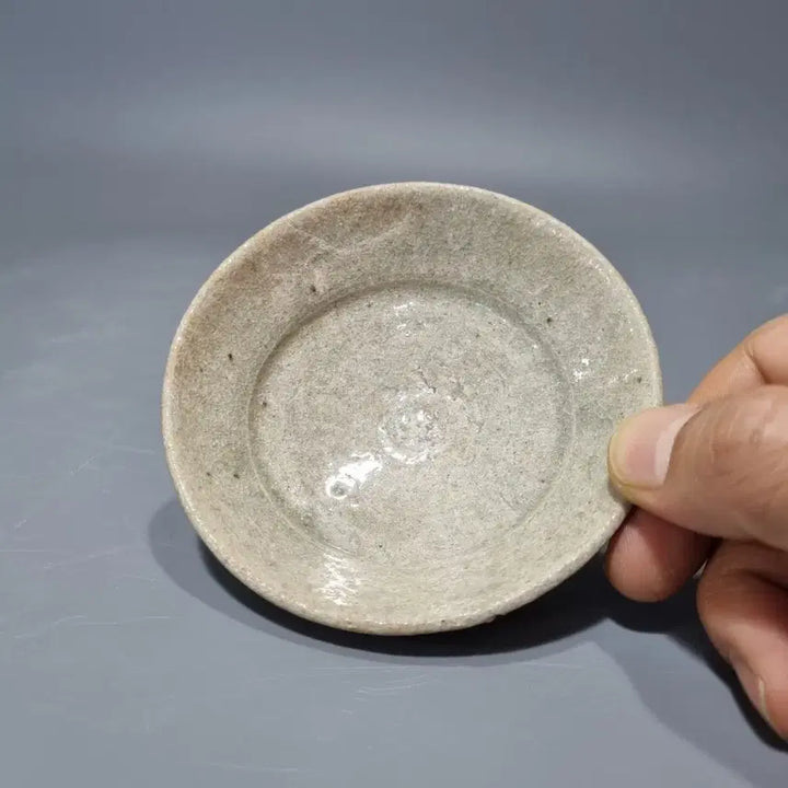 [BUNJANG] Joseon Dynasty Early Period Flat Tea Bowl / 조선초기 평다완. 지름 9.8 높이 4