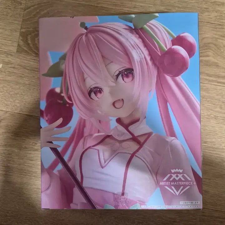 [BUNJANG] Artist Masterpiece Figure (Pink Hair &amp; Cherry) / 아티스트 마스터피스 피규어