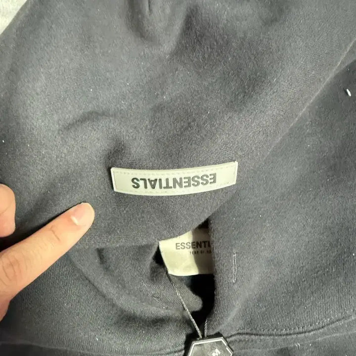 [BUNJANG] Fear of God Essentials Hoodie Dark Navy L / 에센셜 후드티 L