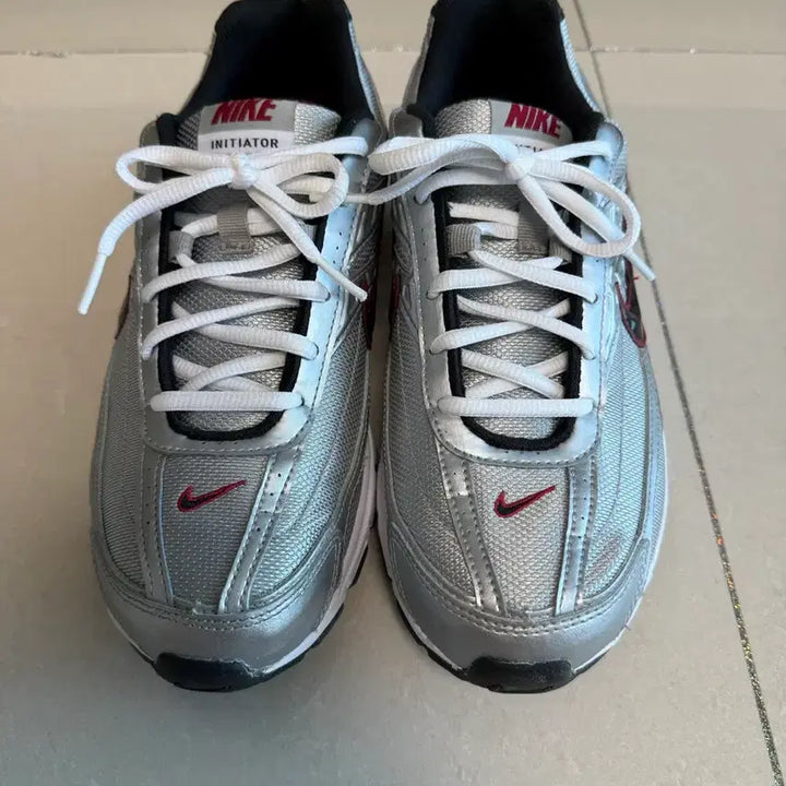 [BUNJANG] Nike Initiator Metallic Silver Black / 나이키 이니시에이터 메탈릭 실버 블랙 280