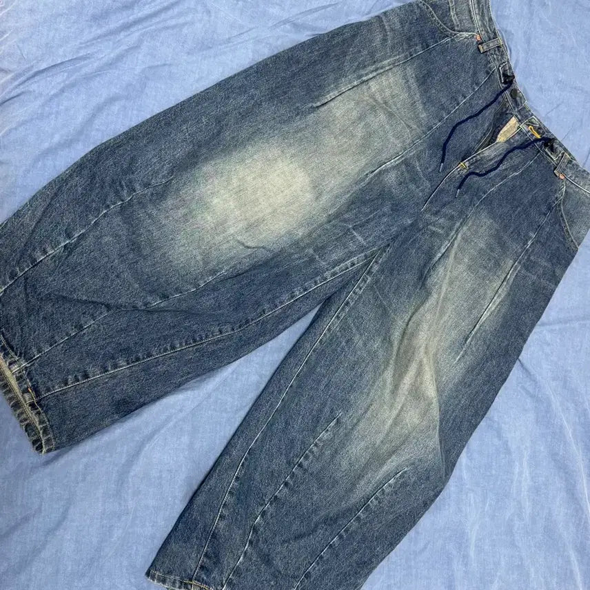 [BUNJANG] Needles HD Pants 12oz Denim Indigo S / [S] 니들스 HD 팬츠 12온즈 데님 인디고