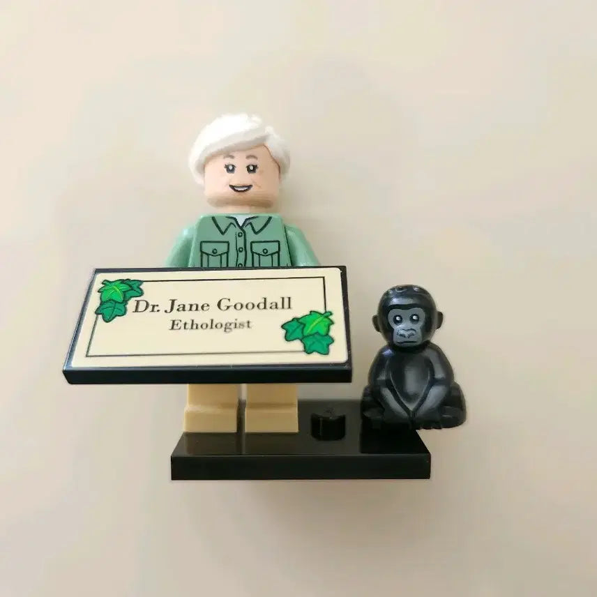 [BUNJANG] LEGO 40580 Jane Goodall Minifigure with Baby Gorilla / [최종가]레고 40580 제인 구달 미니피겨 아기 고릴라 포함