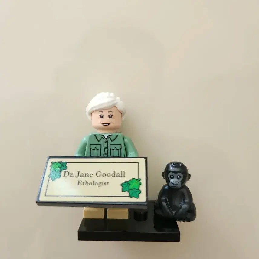 [BUNJANG] LEGO 40580 Jane Goodall Minifigure with Baby Gorilla / [최종가]레고 40580 제인 구달 미니피겨 아기 고릴라 포함
