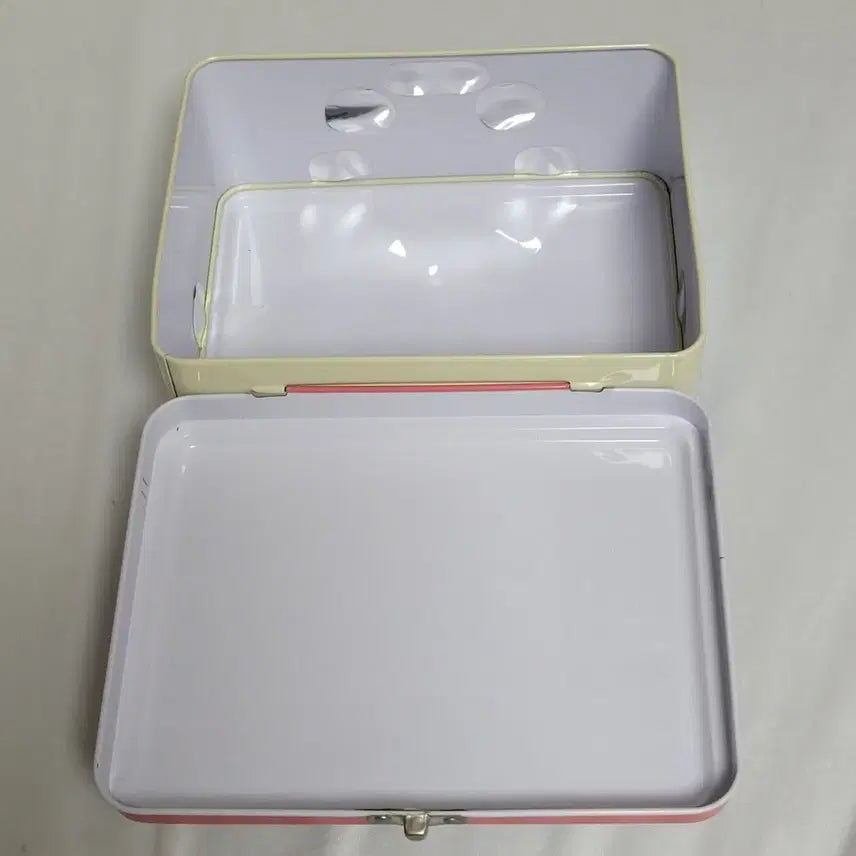 [BUNJANG] Animal Crossing Movie Classic Tin Box Storage / 동물의숲 극장판 고전 캔케이스 철가방 수납함