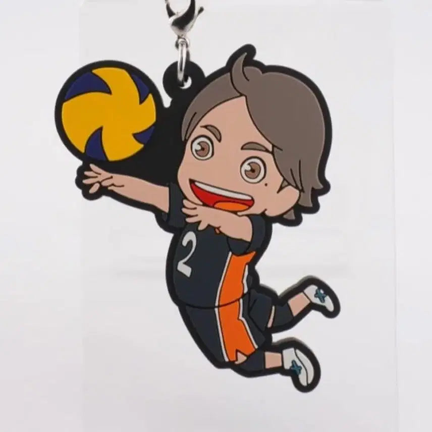 [BUNJANG] Haikyuu!! Sugawara Koushi Rubber Strap / 하이큐 스기와라 코시 러버 스트랩