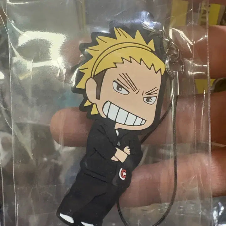 [BUNJANG] Haikyuu!! Karasuno High School Coach Keishin Ukai Rubber Strap / 하이큐 카라스노 배구부 코치 우카이 케이신 러버 스트랩