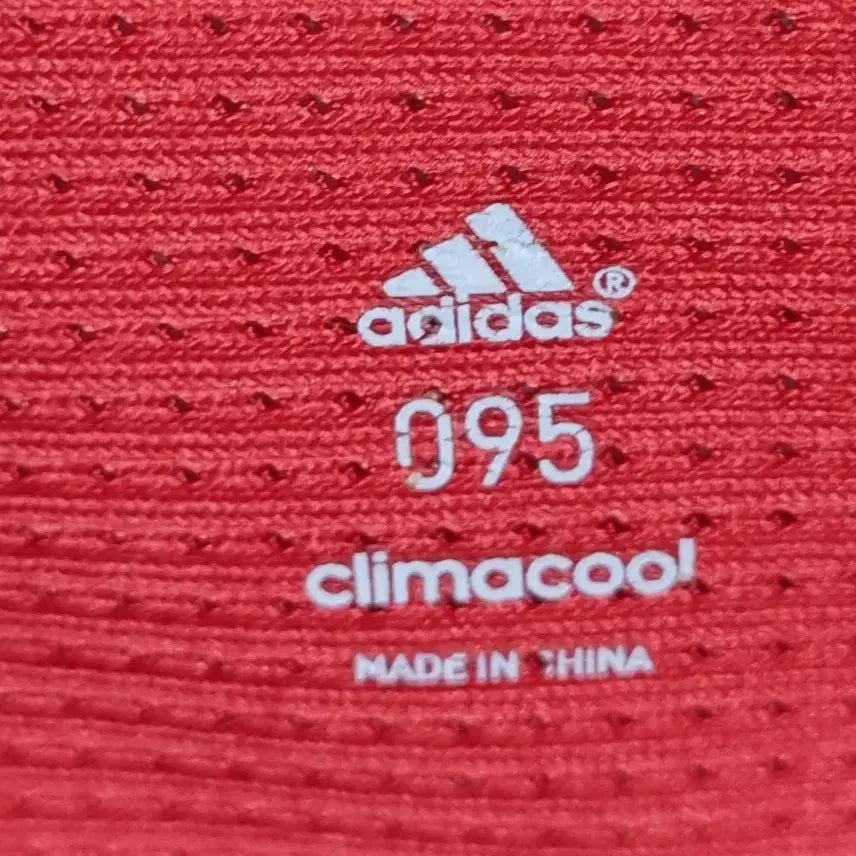 [BUNJANG] Adidas Red Performance Short Sleeve T-Shirt / 95) 아디다스 레드 기능성 반팔티
