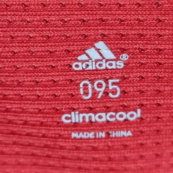 [BUNJANG] Adidas Red Performance Short Sleeve T-Shirt / 95) 아디다스 레드 기능성 반팔티