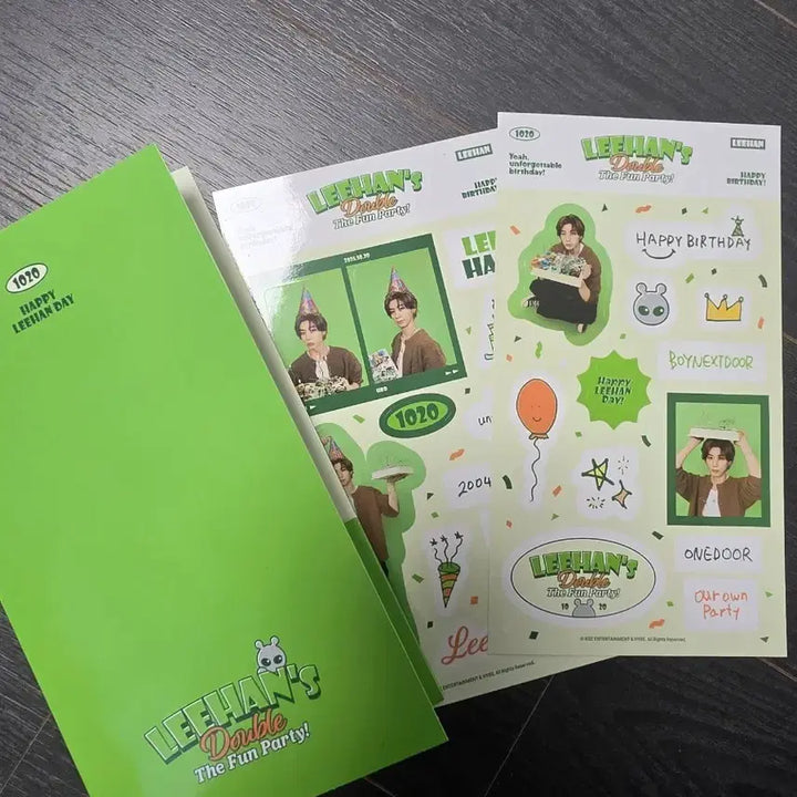 [BUNJANG] BOYNEXTDOOR Leehan 2025 Birthday Sticker Set / 보넥도) 이한 2025 생일 스티커 세트