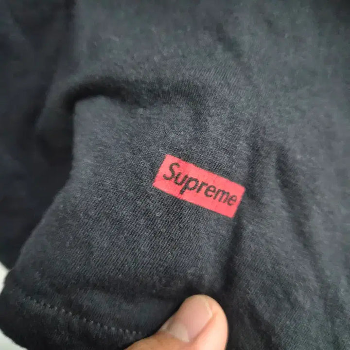 [BUNJANG] Supreme x Heinz Mini Box Logo T-Shirt / L) 슈프림 X 헤인즈 미니 박스로고 반팔티 팝니다