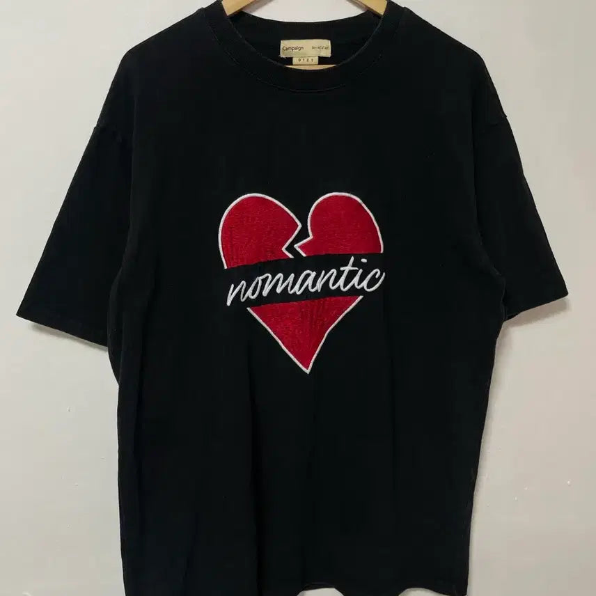 [BUNJANG] Compagno Vintage Big Logo Loose Fit T-Shirt / 100-105 꼼파뇨 빈티지 빅로고 루즈핏 반팔티 정품