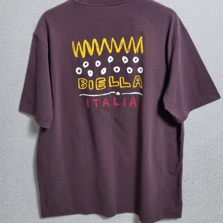 [BUNJANG] Fila Dark Wine Short Sleeve T-Shirt / L ) 휠라 다크와인 반팔티