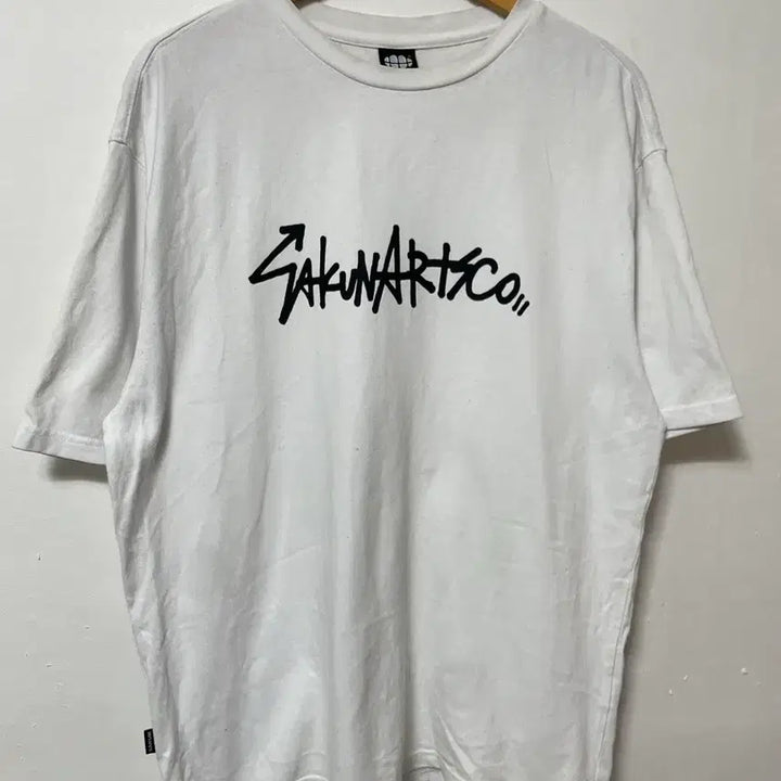 [BUNJANG] SAKUN Vintage Big Logo Loose Fit T-Shirt / 100-105 SAKUN 빈티지 빅로고 루즈핏 반팔티 정품