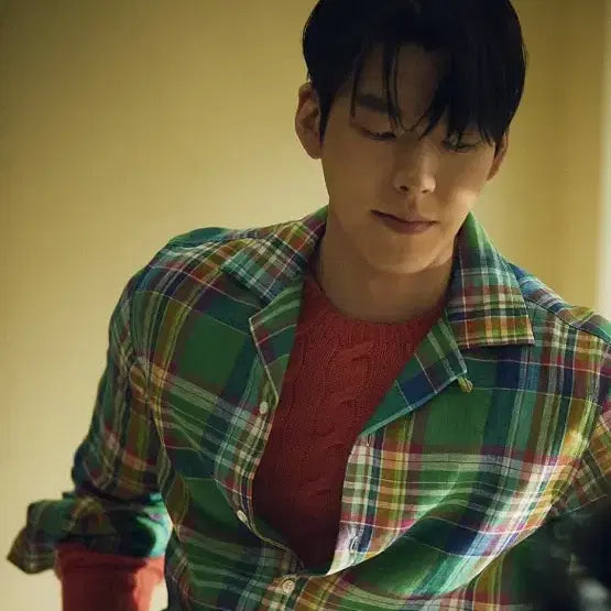 [BUNJANG] Ralph Lauren Purple Label Linen Shirt XL / 랄프로렌 퍼플라벨 린넨 셔츠 새제품 XL 김우빈 착용