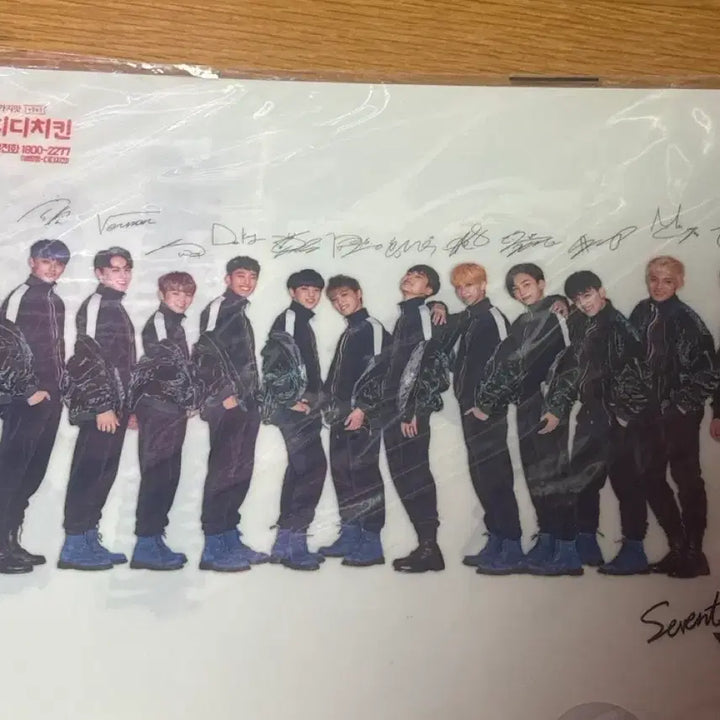 [BUNJANG] SEVENTEEN Ddchicken L-File / 세븐틴 디디치킨 L자파일