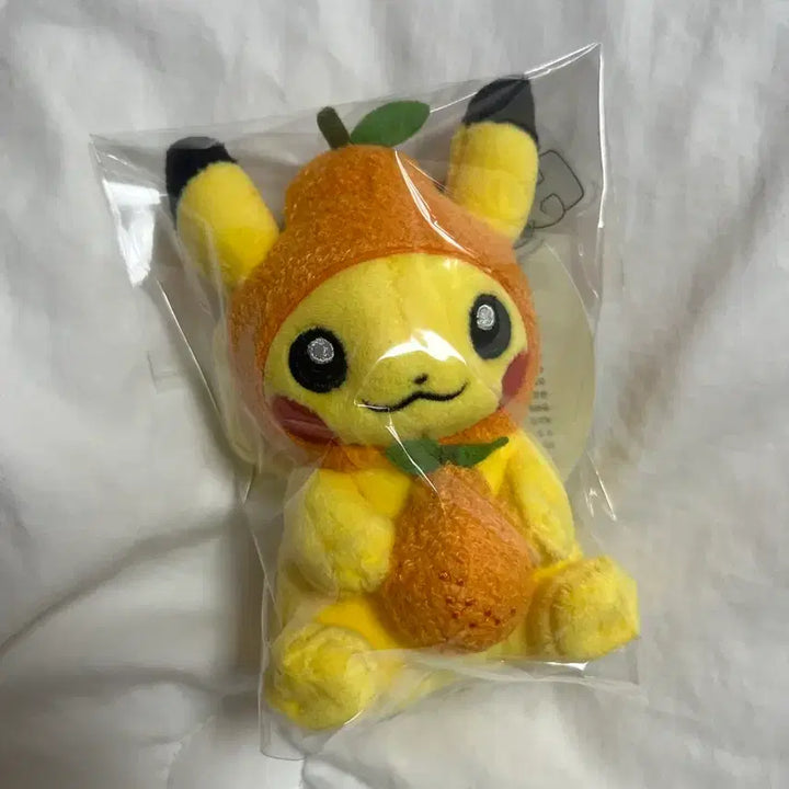 [BUNJANG] Pokemon Jeju Edition Hallabong Pikachu Keyring Mascot / (택o) 포켓몬 한라봉 피카츄 제주에디션 키링 마스코트