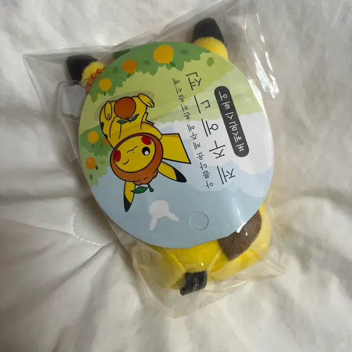 [BUNJANG] Pokemon Jeju Edition Hallabong Pikachu Keyring Mascot / (택o) 포켓몬 한라봉 피카츄 제주에디션 키링 마스코트