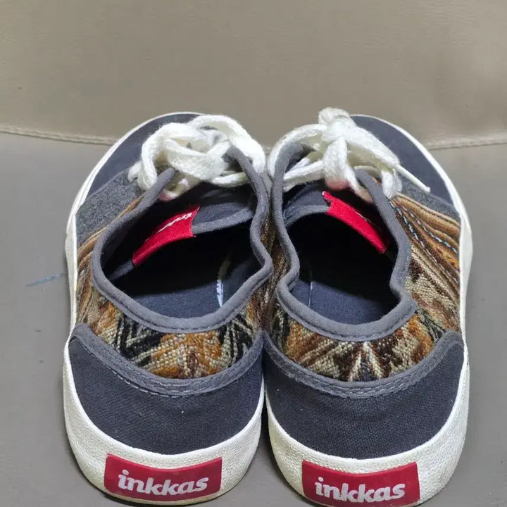 [BUNJANG] Inkas Pattern Canvas Sneakers / inkkas 잉카스 패턴 캔버스 스니커즈