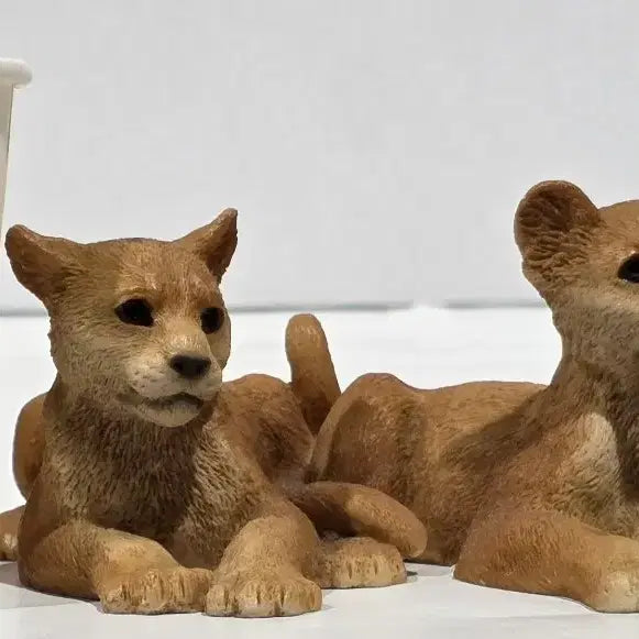 [BUNJANG] Antique Lion Family Figurine / 사자 가족 (근대사)