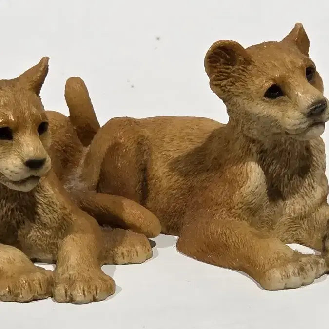 [BUNJANG] Antique Lion Family Figurine / 사자 가족 (근대사)