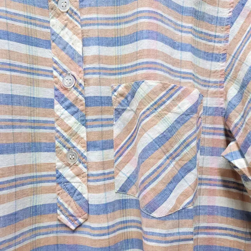 [BUNJANG] Wrangler Gals Japan Checkered Workshirt Anorak (Woman M) / WRANGLER GALS 랭글러 재팬 반오픈 체크셔츠 워크셔츠 C558