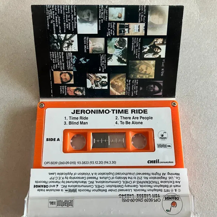 [BUNJANG] Jeronimo Time Ride Cassette Tape / 제로니모 Jeronimo Time Ride 카세트테이프