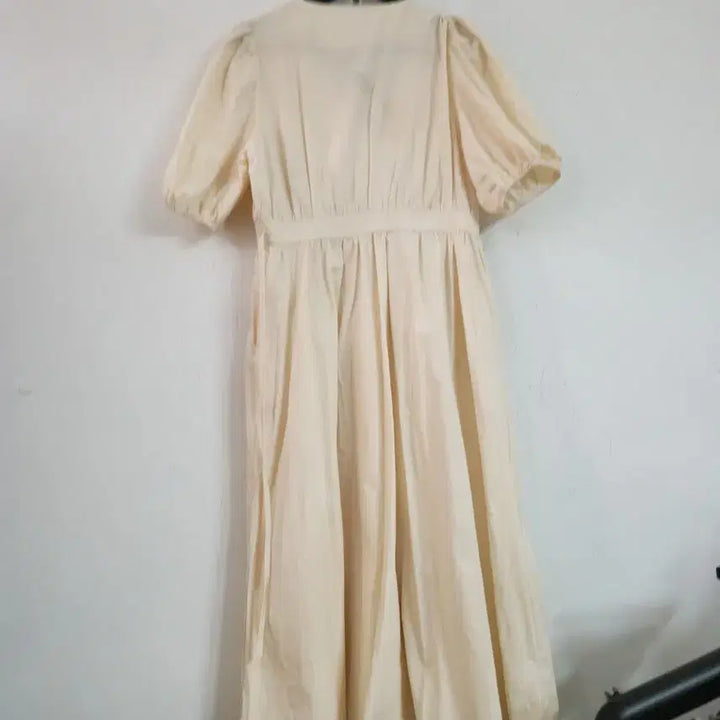 [BUNJANG] IMS Wrap Long Dress Ivory / IMS 랩 원피스 아이보리 롱 원피스