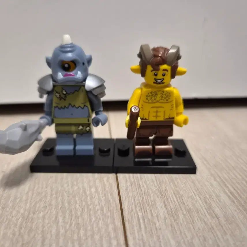 [BUNJANG] Lego Minifigure Cyclops &amp; Faunus (Monster Theme) / 레고 미니피겨 외눈박이 &amp; 파우누스