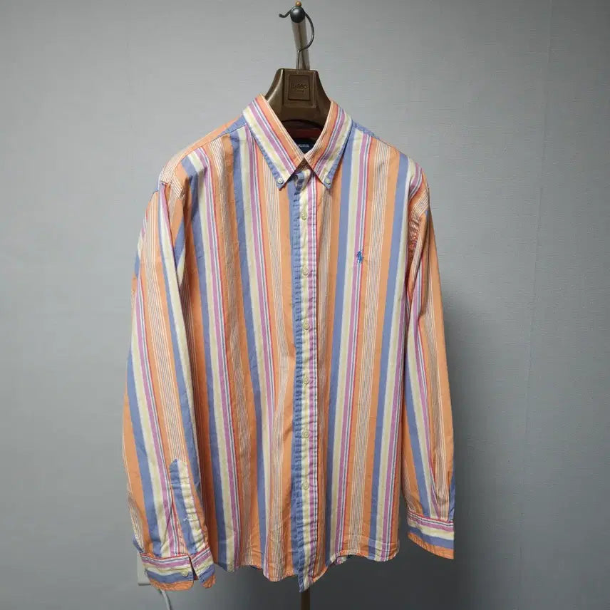 [BUNJANG] Polo Ralph Lauren Classic Striped Shirt XL / XL ) 폴로 랄프로렌 클래식 스트라이프 셔츠 남방