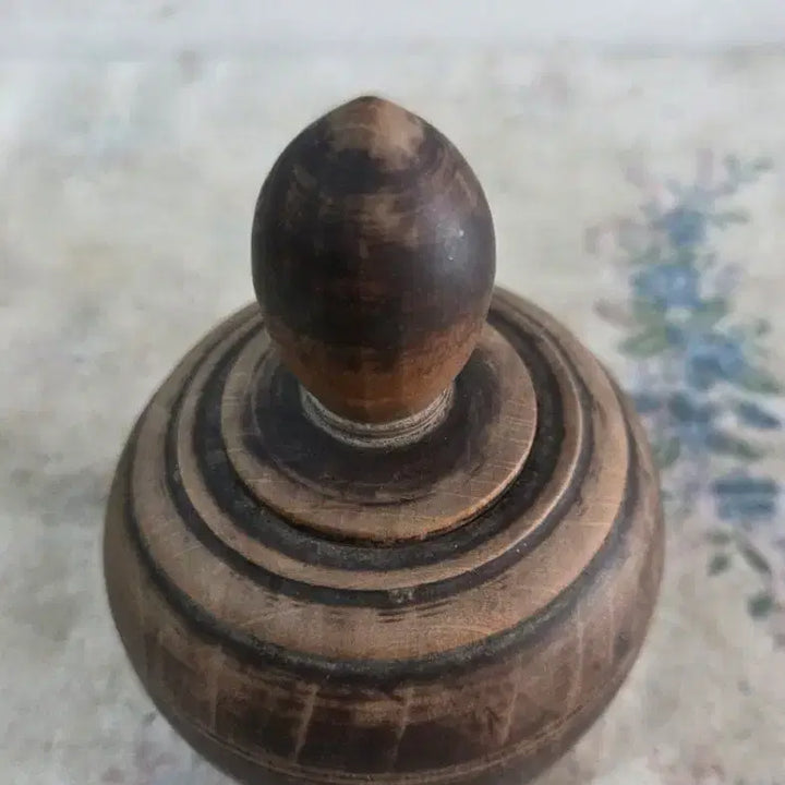 [BUNJANG] 100-Year Old Wooden Tea Caddy / 100년세월의 나무 차통