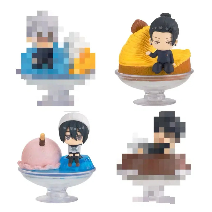 [BUNJANG] Jujutsu Kaisen PuniPuni Pappenoru Figure Geto, Rico Bundle Set / 일괄) 주술회전 푸니토푸 파페노루 피규어 게토, 리코 미개봉