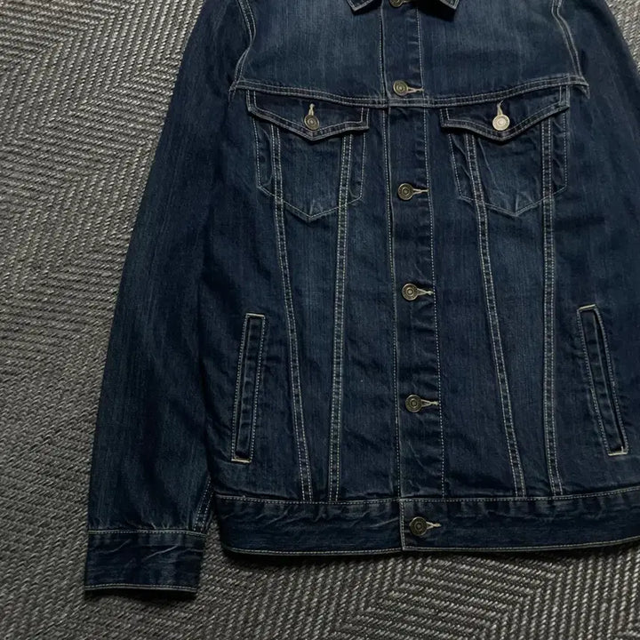 [BUNJANG] Dickies USA Indigo Denim Trucker Jacket / 디키즈 USA 인디고 데님 트러커 자켓o 5540