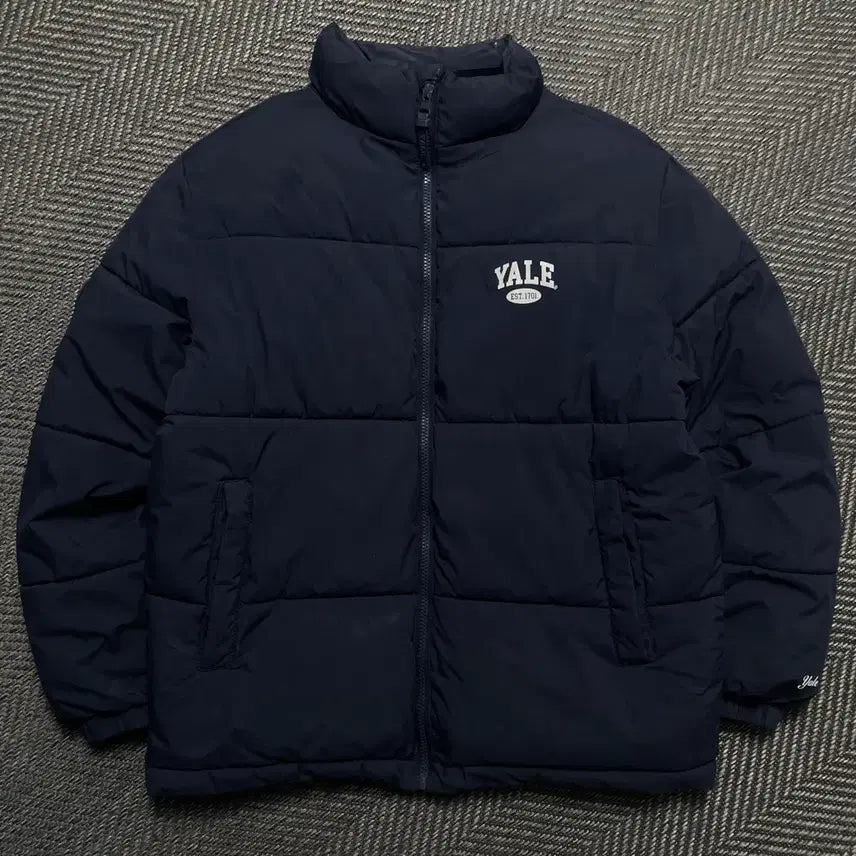 [BUNJANG] YALE Basic Logo Puffer Padding / YALE 예일 로고 베이직 푸퍼 패딩o 5541
