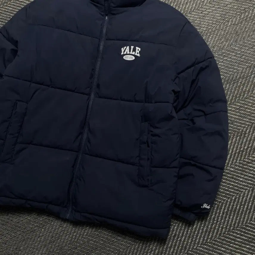 [BUNJANG] YALE Basic Logo Puffer Padding / YALE 예일 로고 베이직 푸퍼 패딩o 5541