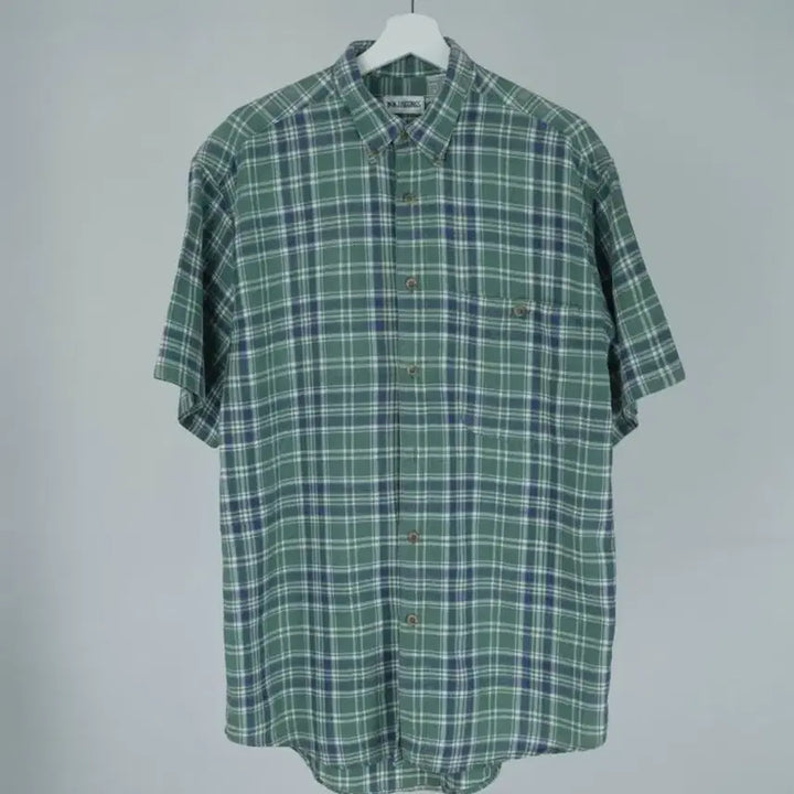 [BUNJANG] J.RIGGINGS Vintage Check Short Sleeve Shirt / J.RIGGINGS 빈티지 체크 반팔 셔츠