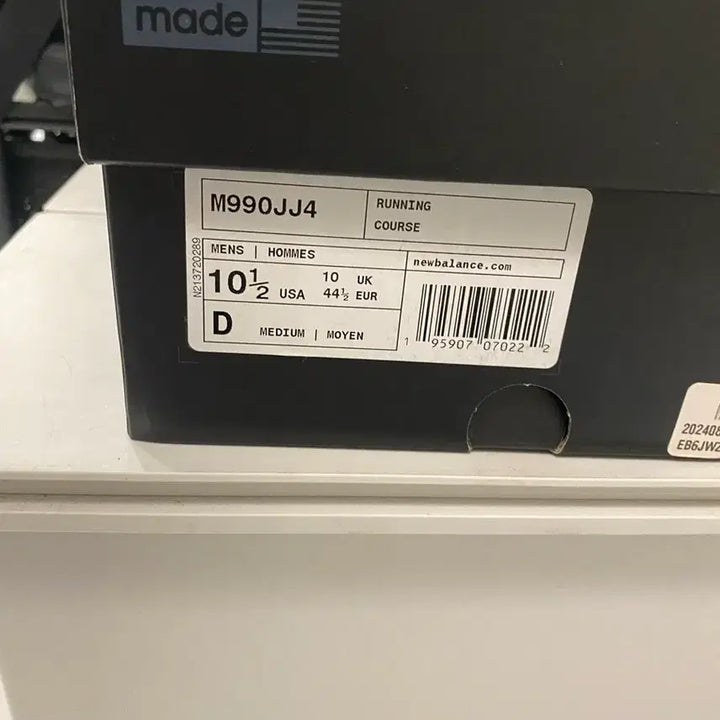 [BUNJANG] New Balance Jawn 990v4 Navy US 10.5 / 뉴발란스 자운드 990v4 네이비 285