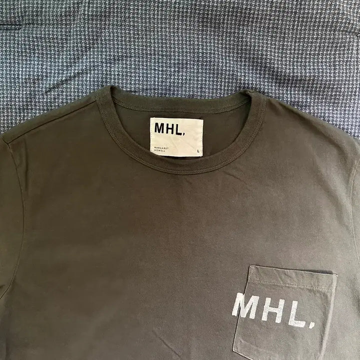 [BUNJANG] Margaret Howell Short Sleeve T-Shirt Charcoal / MHL 마가렛호웰 반팔 티셔츠 차콜