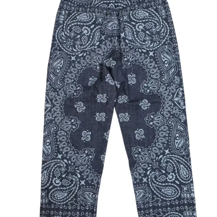 [BUNJANG] Supreme Bandana Jacquard Baggy Jean Black 25SS Size 32 / 슈프림 반다나 자카드 배기 진 블랙 - 25SS