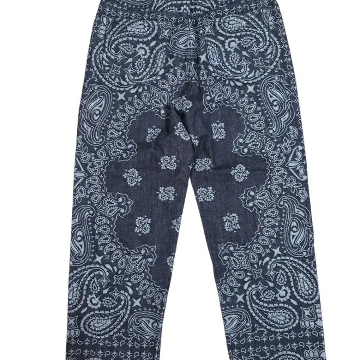 [BUNJANG] Supreme Bandana Jacquard Baggy Jean Black 25SS Size 32 / 슈프림 반다나 자카드 배기 진 블랙 - 25SS