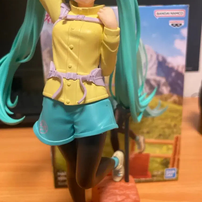 [BUNJANG] Hatsune Miku Hiking Figure / 미쿠 등산 피규어