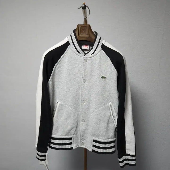 [BUNJANG] Lacoste Live Varsity Jacket / 95 ) 라코스테 라이브 바시티 자켓