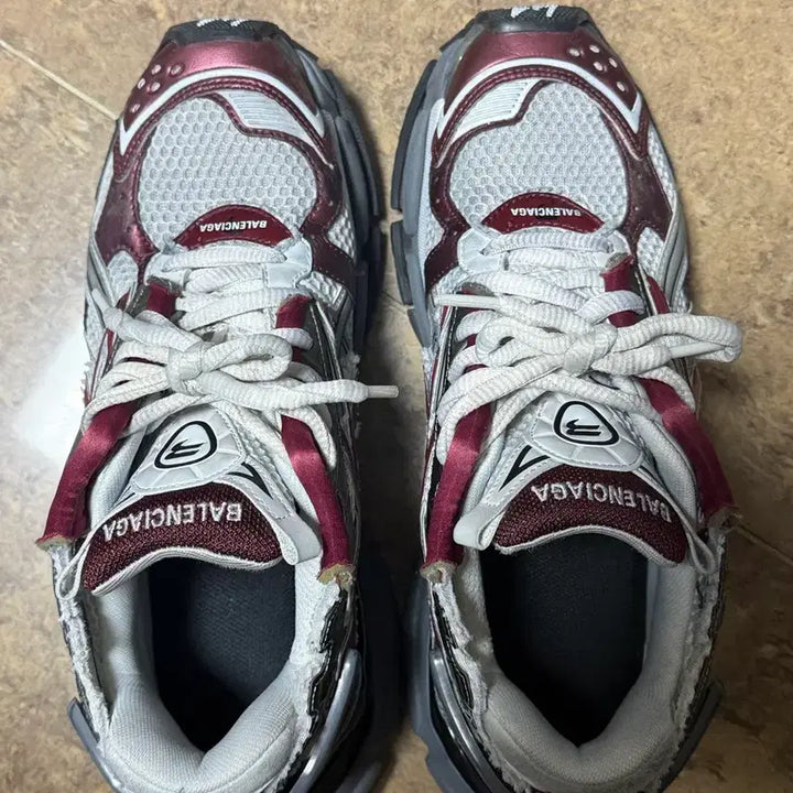 [BUNJANG] Balenciaga New Runner Burgundy Size 41 / 발렌시아가 뉴러너 버건디 41