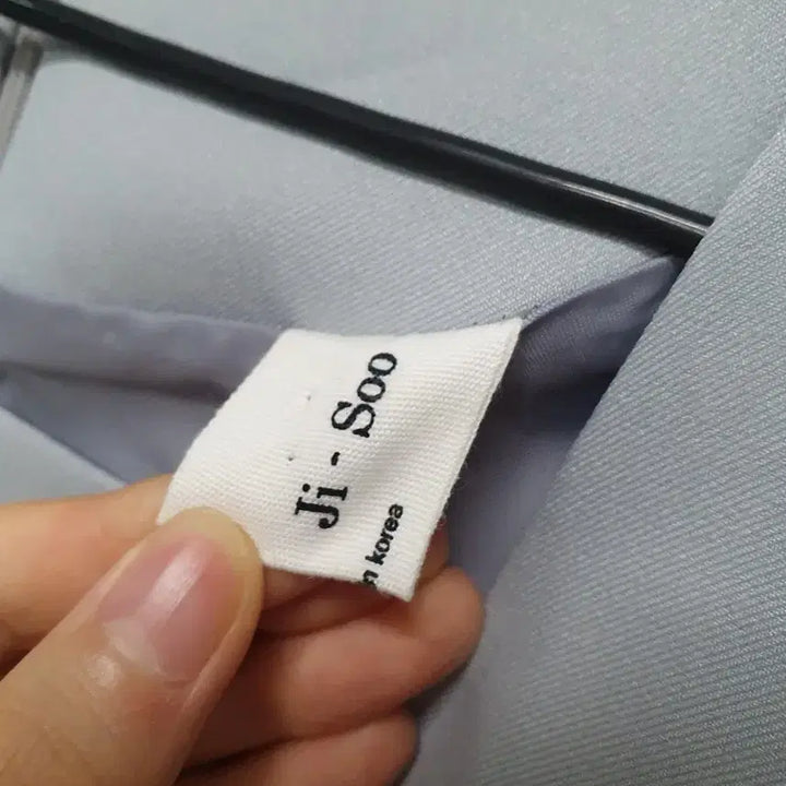 [BUNJANG] Square Neck Short Sleeve Dress - Sky Blue / 스퀘어넥 반팔 원피스 하늘색
