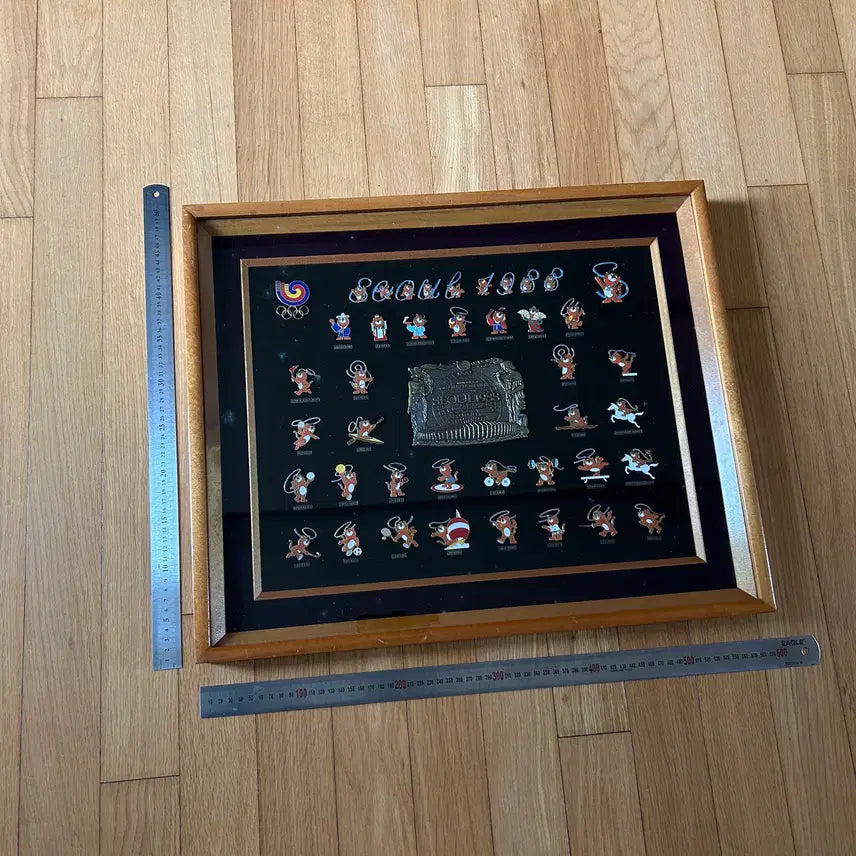 [BUNJANG] 1988 Seoul Olympics Hodori Mascot Commemorative Frame / 1988서울올림픽 호돌이 마스코트 기념액자
